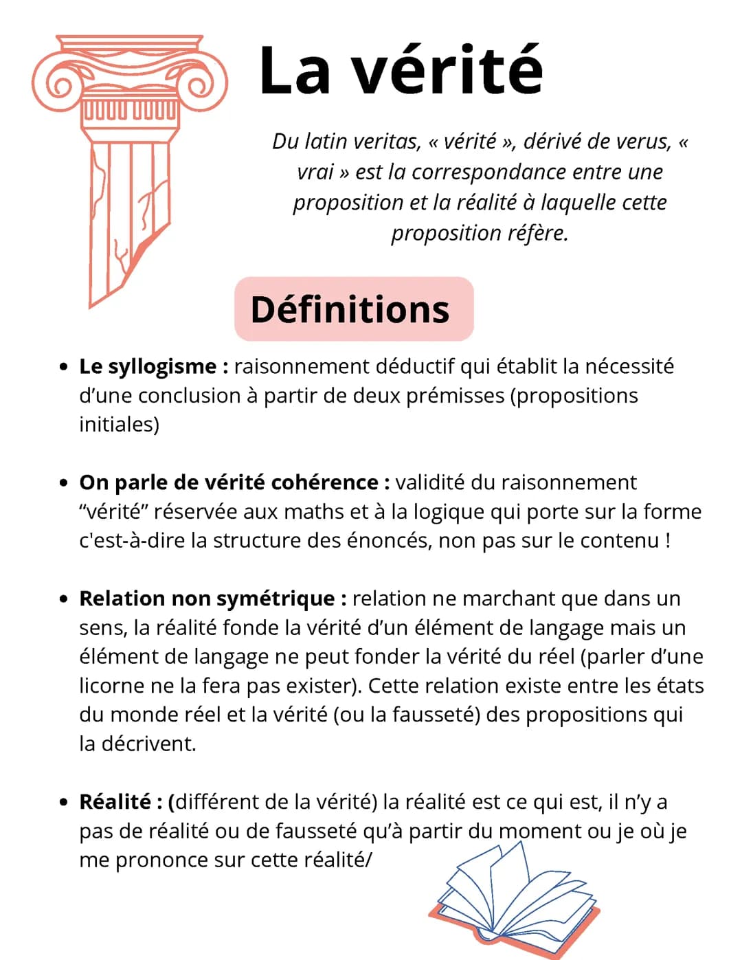 La vérité philosophie
