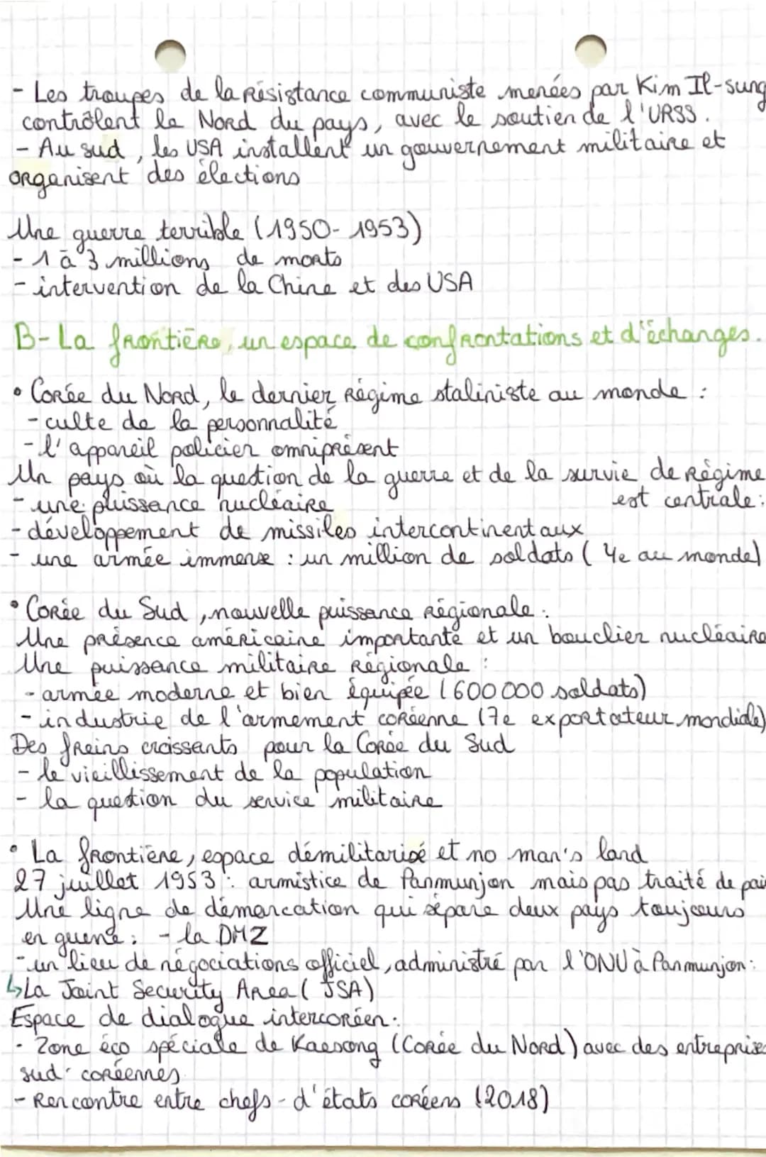 HGGSP
TRACER DES FRONTIERES: UNE APPROCHE GEOPOLITIQUE:
I-Des frontières pour se protéger : le limes whônan.
A- une frontière militaire:
La 