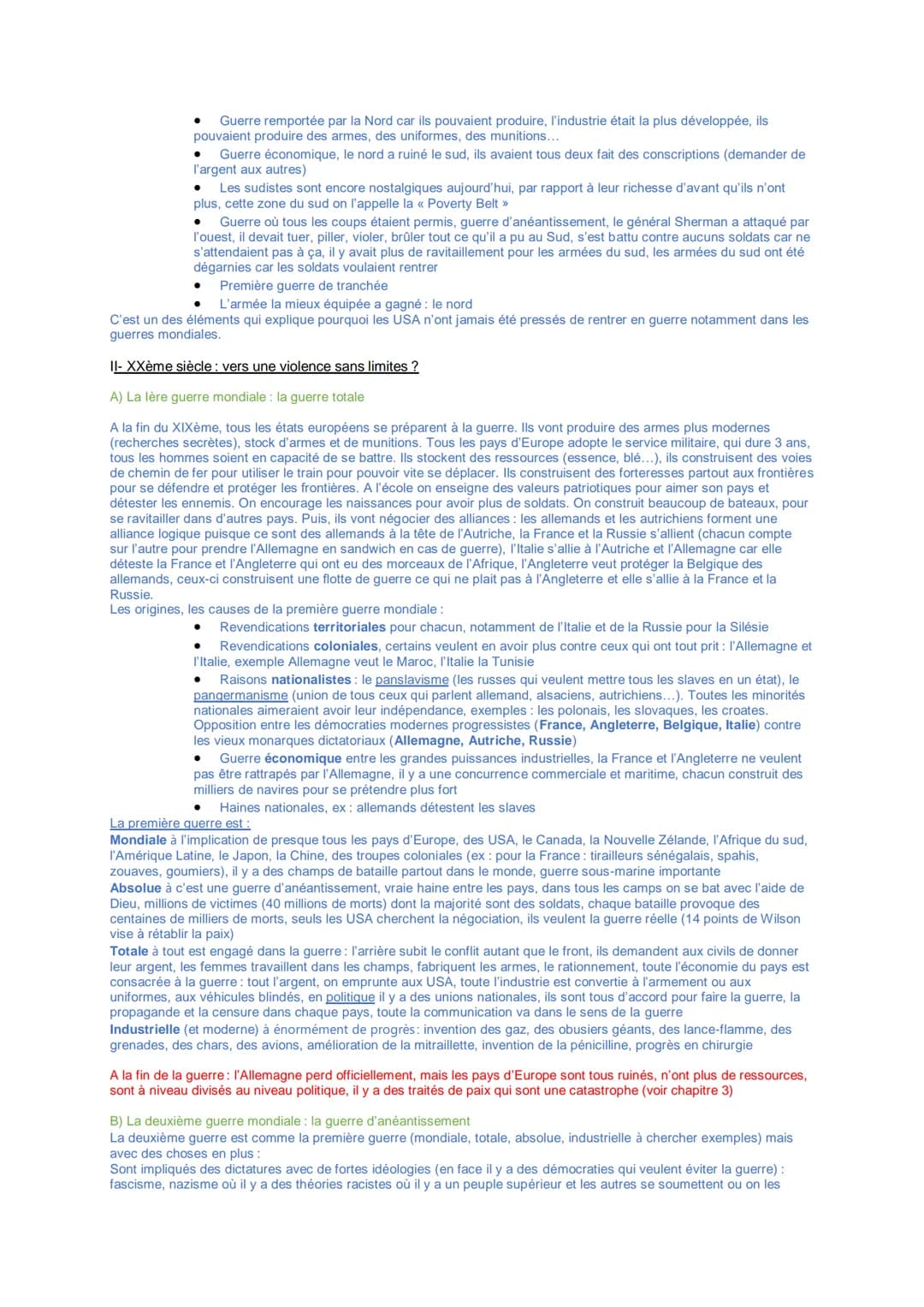 Thème 2 - Faire la guerre, faire la paix : formes de conflits et modes de résolution
Chapitre 2 : La dimension politique de la guerre : des 