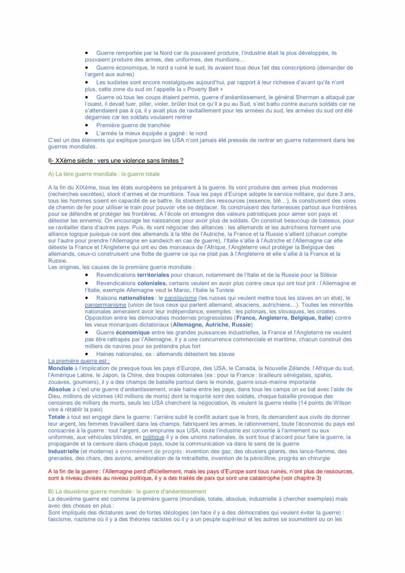 Thème 2 - Faire la guerre, faire la paix : formes de conflits et modes de résolution
Chapitre 2 : La dimension politique de la guerre : des 