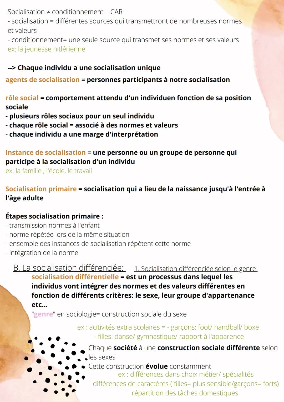 Sociologie
CHAPITRE 2: Comment la socialisation
contribue - t - elle à expliquer les différences
de comportement des individus ?
Intro
Échan