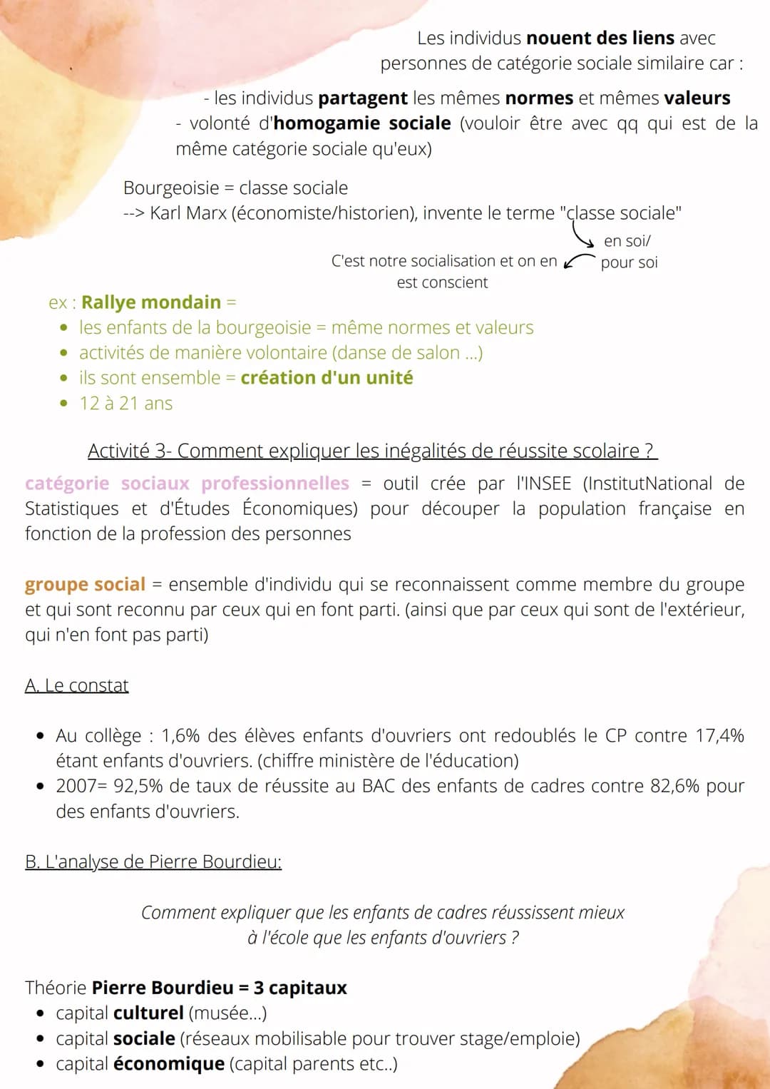 Sociologie
CHAPITRE 2: Comment la socialisation
contribue - t - elle à expliquer les différences
de comportement des individus ?
Intro
Échan