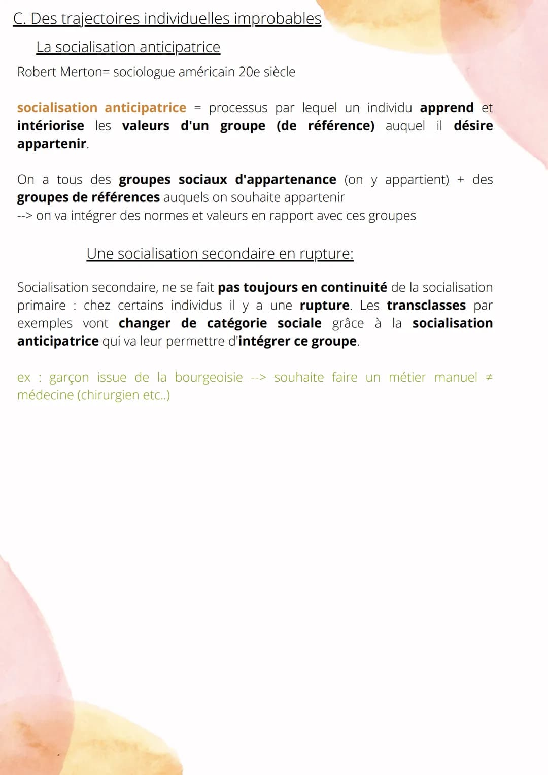 Sociologie
CHAPITRE 2: Comment la socialisation
contribue - t - elle à expliquer les différences
de comportement des individus ?
Intro
Échan