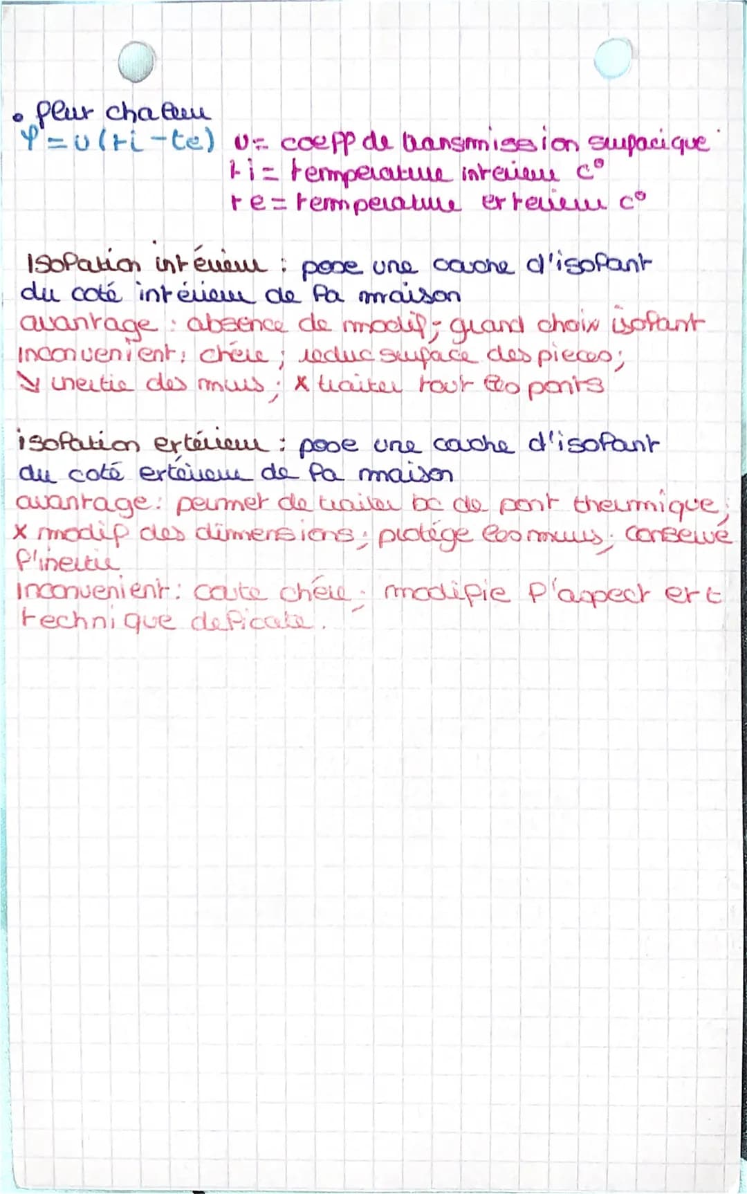 Architective
Themique
P'isolation thermique permet:
- economiser P'enegie: ca 7 usistance thermique
Ra conso d'energie.
confort des pers: ma