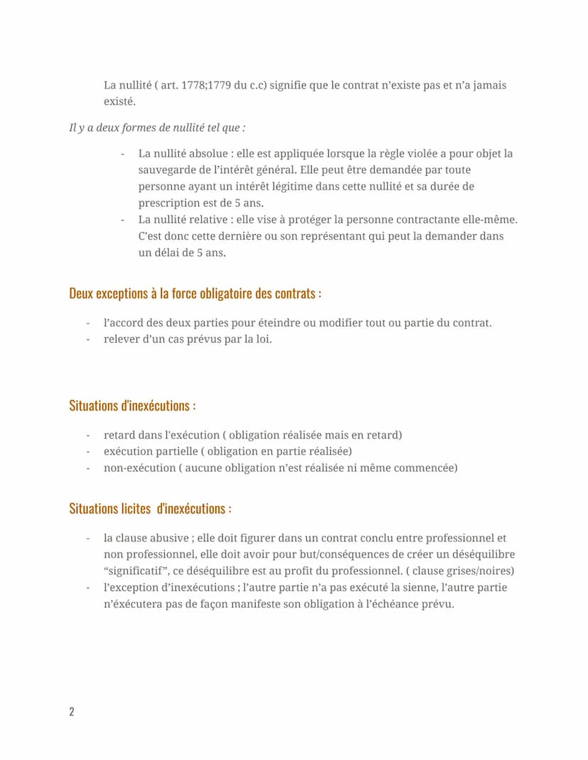 Qu'est-ce qu'un contrat?
Selon l'article 1101 du c.c "le contrat est un accord de volontés entre deux ou plusieurs
personnes destiné à créer
