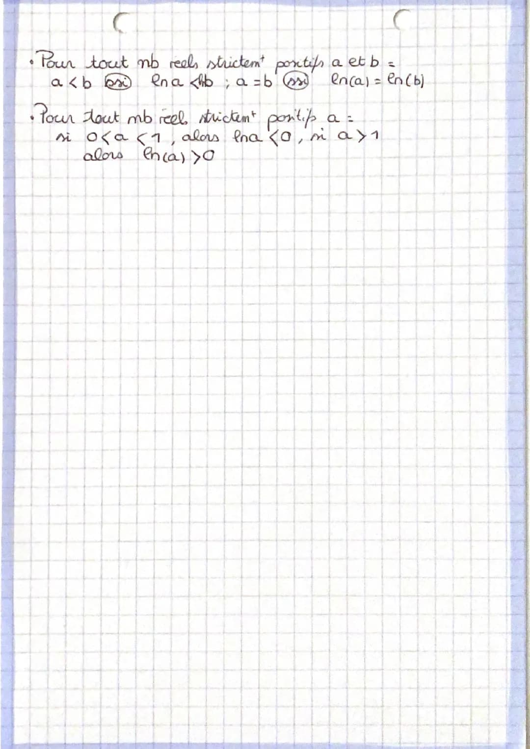 Fonction Logarithme Neperien
•a un no reel strictement positif, loga. népe. de a, note en (a)
est le no b tel que e
eº = 1
e1
&
=
4
Maths
do