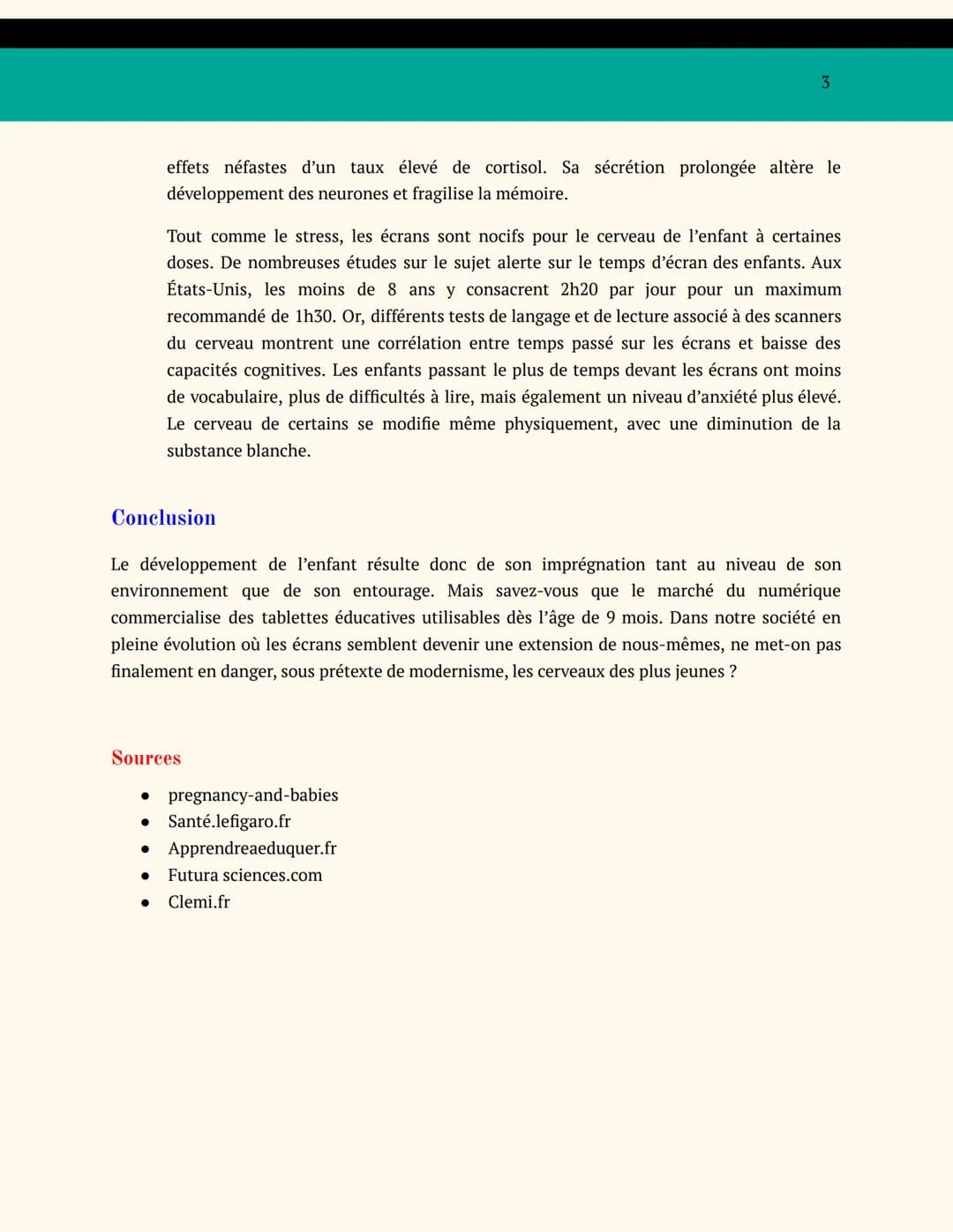 Grand oral svt
DÉVELOPPEMENT DU CERVEAU.
INTRODUCTION
Il est fascinant de voir à quelle rapidité l'enfant acquière de nouvelles aptitudes, c