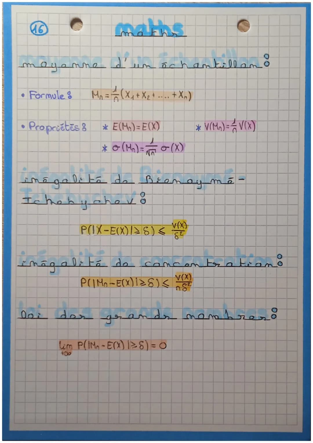 Loi des grands nombres 