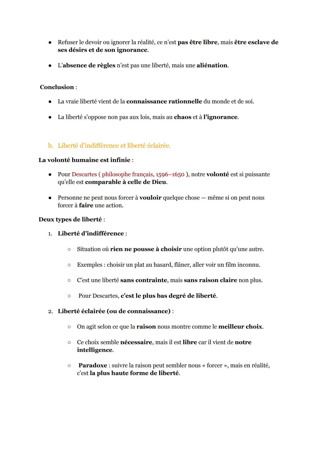 (13/17)
La liberté:
(Séquence 5 Partie 1)
Introduction:
Intuition de liberté :
Nous avons une impression naturelle et intuitive d'être libre