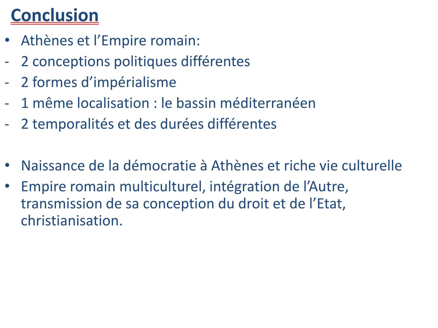 II- L'Empire romain d'Auguste à Constantin : un
immense territoire intégré
Comment la puissance romaine s'est-elle adaptée pour maintenir so
