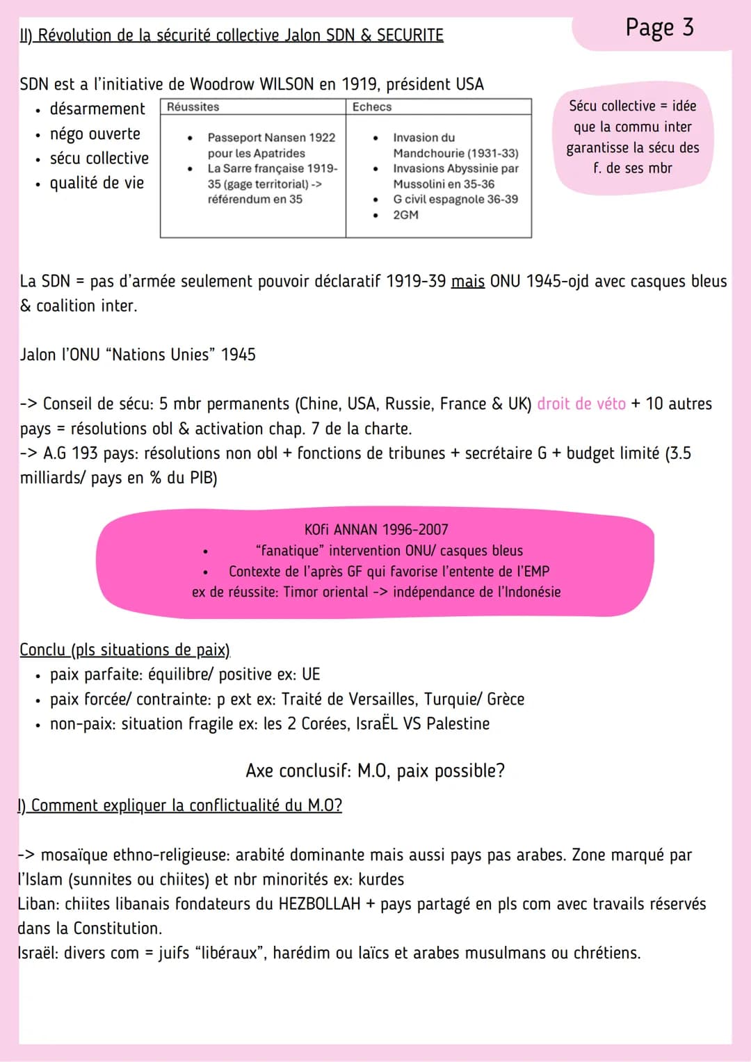 --- OCR Start ---
THÈME I: GUERRE & PAIX
Axe 1: mutation de la guerre depuis l'époque moderne
Négociations?
Adversaires ou
ennemis
->Estime 