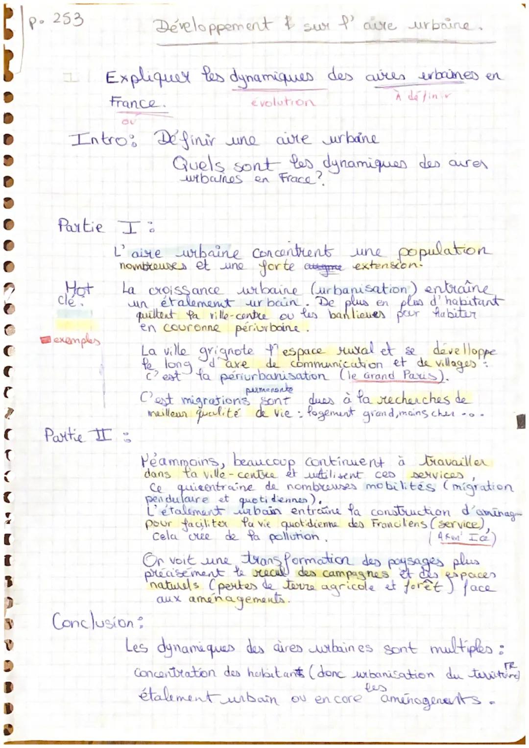 C
(
!
(
Po 253
= Expliquer les dynamiques des aires erbrines en
À définir
France.
évolution
Intro: Definir une
Hot
OU
Partie I:
clé
exemples