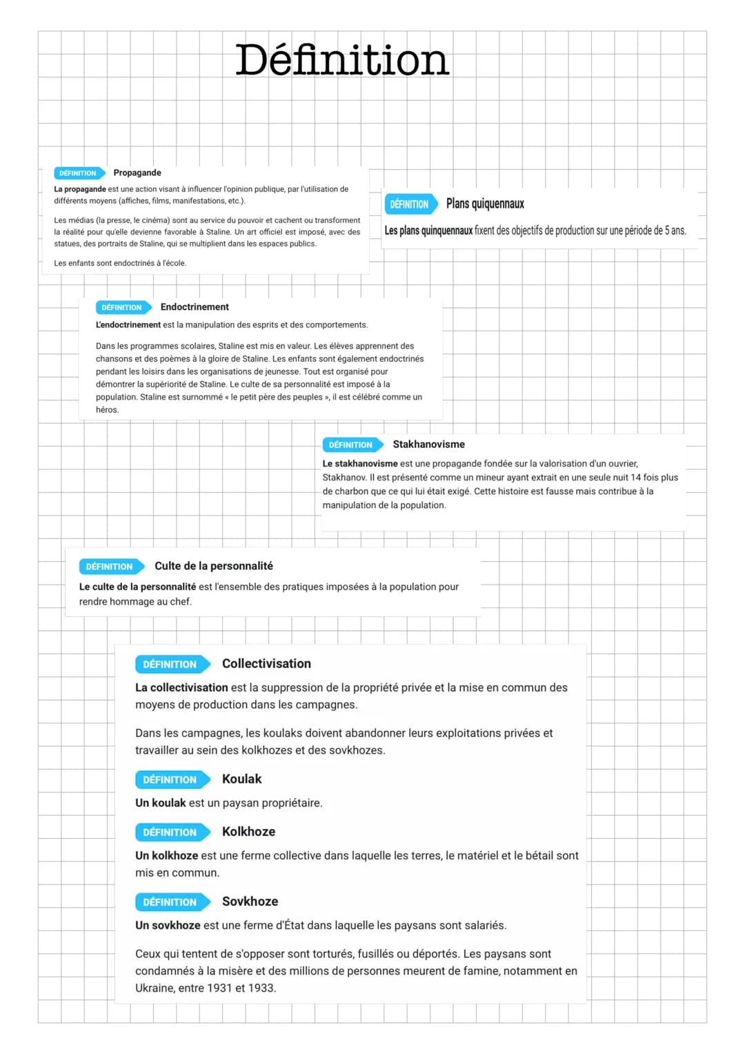 DÉFINITION
Propagande
La propagande est une action visant à influencer l'opinion publique, par l'utilisation de
différents moyens (affiches,