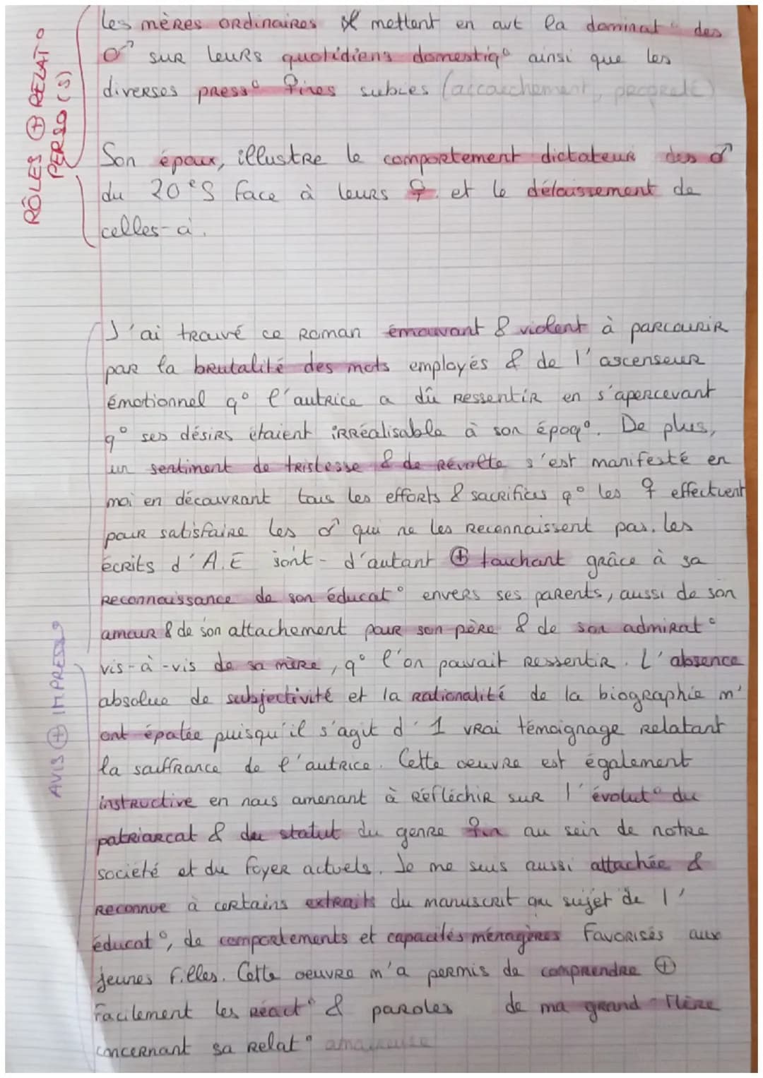 LC N°1
GENRE
AUTRICE
y
จยย 9 ข
O
LITTE
опит
LA FEMME GELEE - Annie ERNAUX
paiR
l'égalité
PARCOURS ECRIRE & combattre
Symbole du féminisme, A