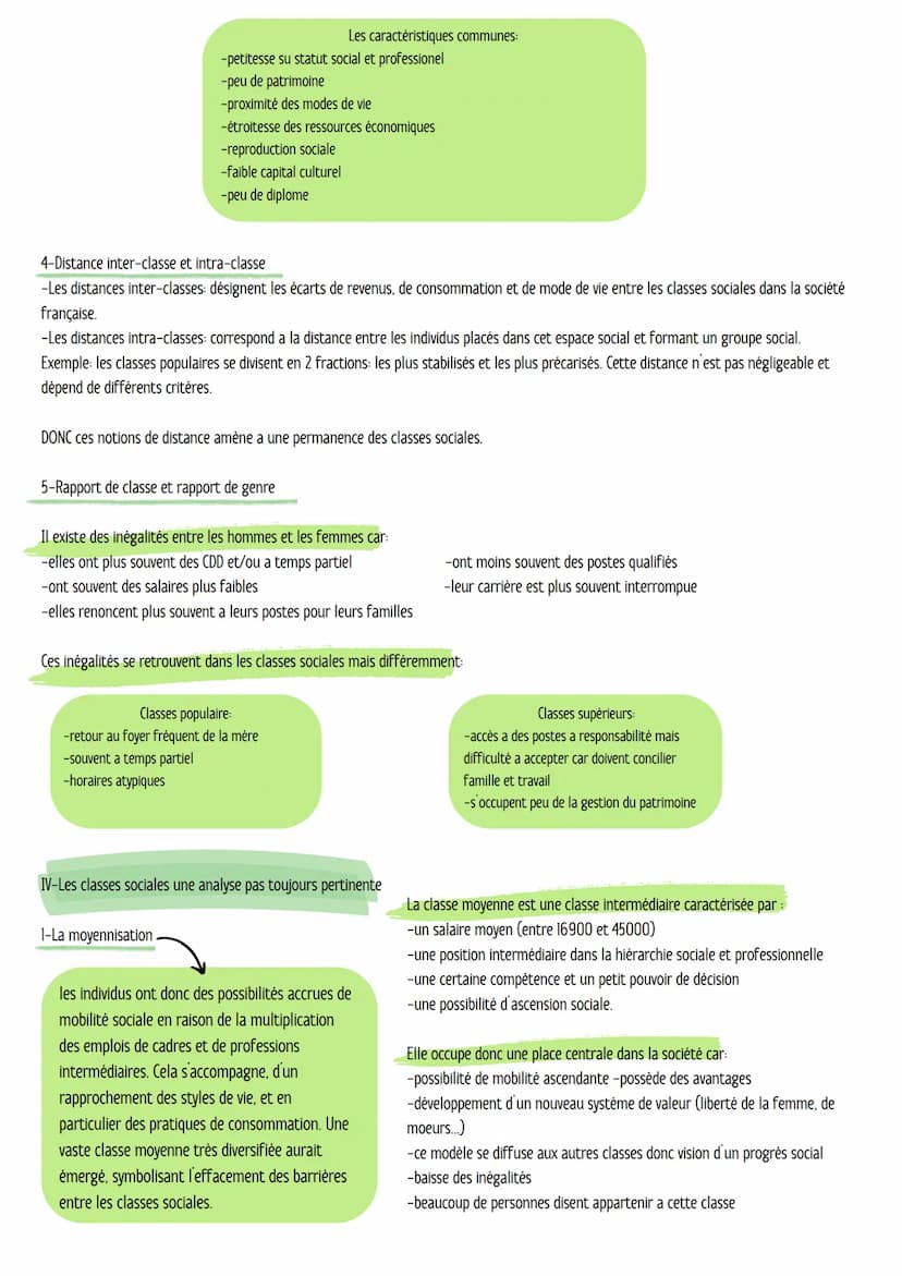 Comment est structurée la société française actuelle?
I- La structuration de l'espace social
1-Les variables permettant de comprendre les pl