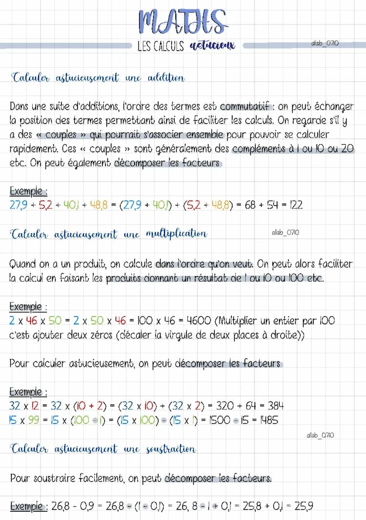 Know Maths : les calculs astucieux thumbnail