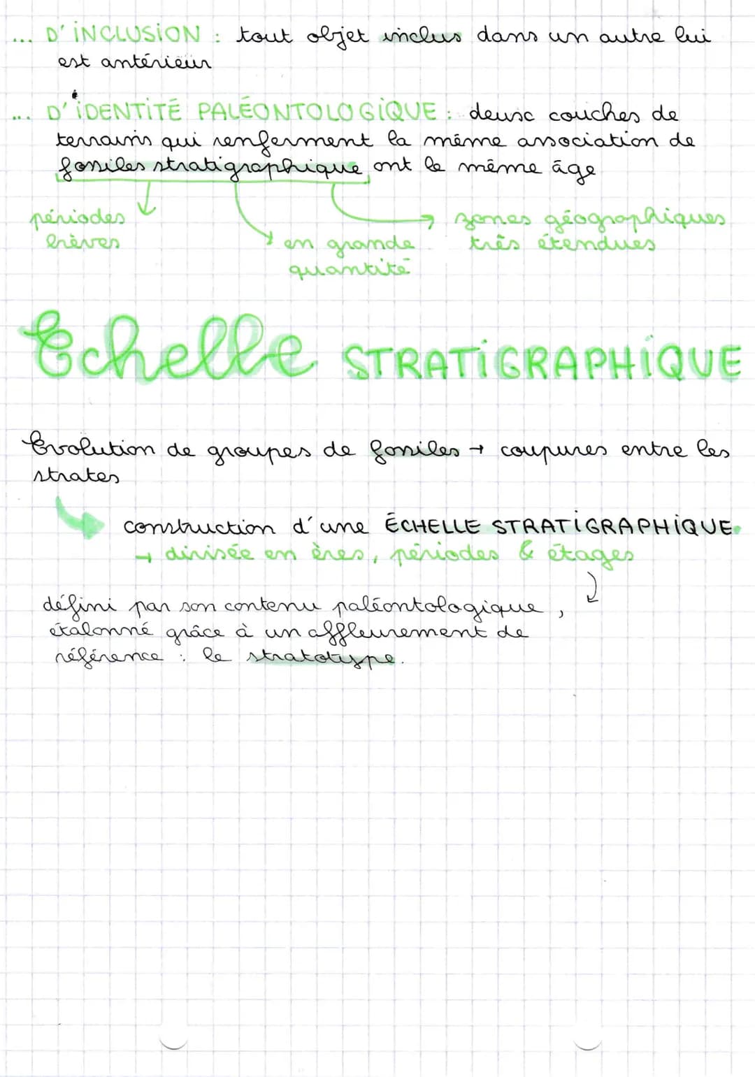 datation
DEF. ensemble des méthodes de datation permettant
d'ordonner chronologiquement des événements
les uns par rapport aux autres
Princi