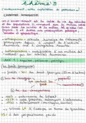 Know thème 5 - l’environnement entre exploitation et protection - HGGSP thumbnail