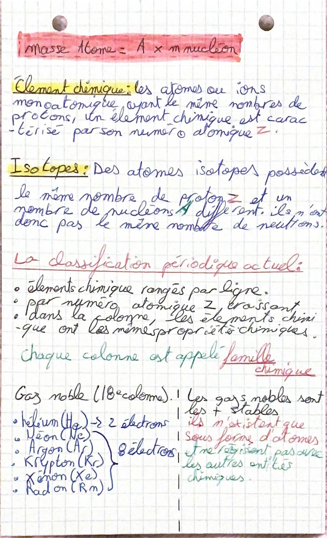 Physique - Chimie
chap 6: Evolution des idées surdes alones
Atome
Elections -
- Newtion = neutre
Proton = positif
- Election = negatif
Neutr