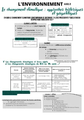 Know AXE 2 LE CHANGEMENT CLIMATIQUE APPROCHES HISTORIQUE ET GEOPOLITIQUE thumbnail