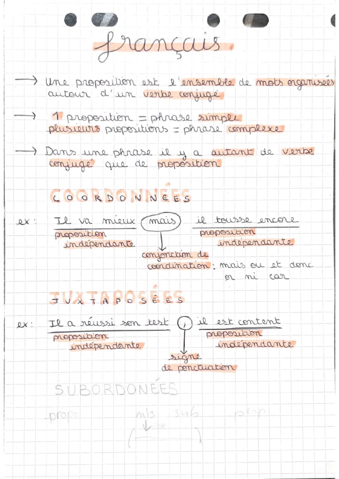 Fiche révision français 