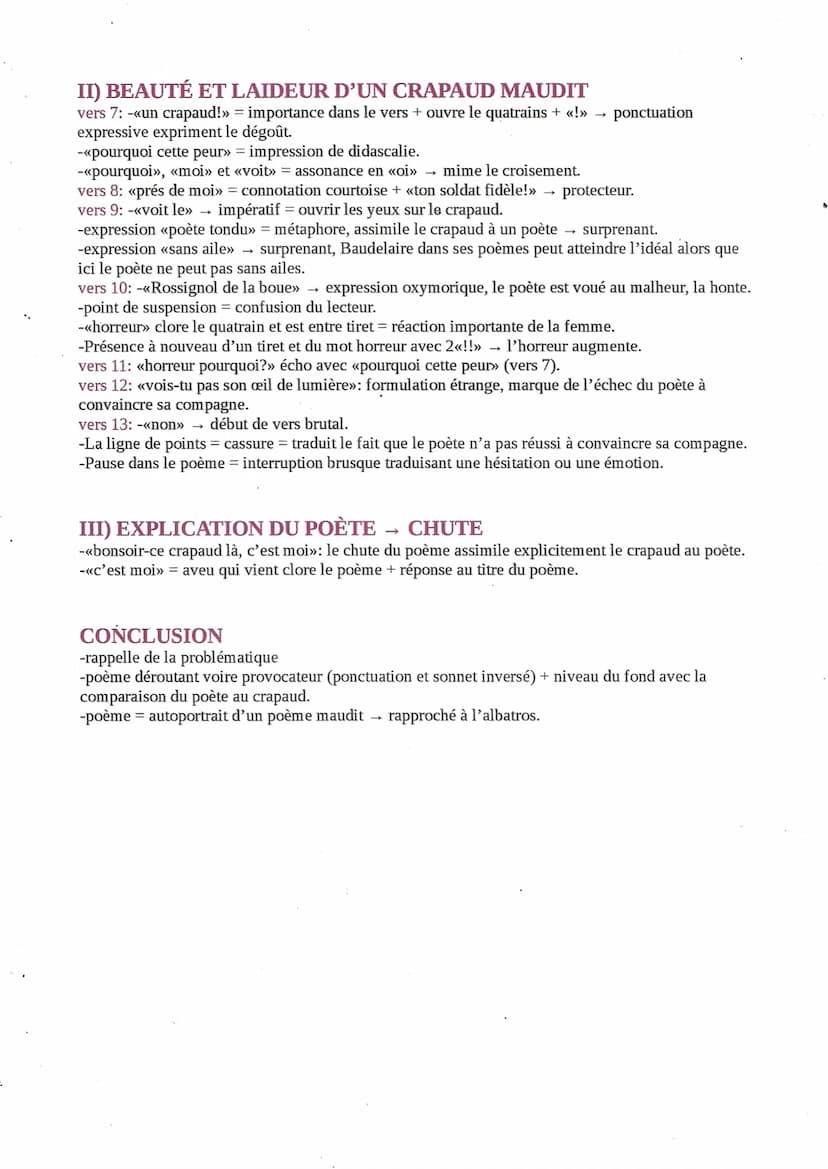 ANALYSE LINÉAIRE: LE CRAPAUD
INTRODUCTION
-Tristan Corbière, poète du 19 siècle, notamment écrit «<le Crapaud» du recueille Les amours jaune
