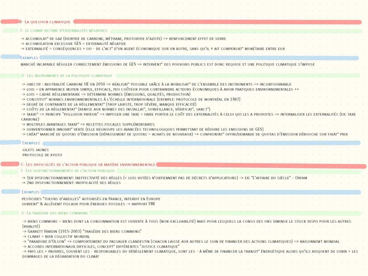 SES TERMINALE
THÈME 12: QUELLE ACTION PUBLIQUE POUR L'ENVIRONNEMENT ?
A- L'ACTION PUBLIQUE ENVIRONNEMENTALE
1- LA MISE À L'AGENDA POLITIQUE
