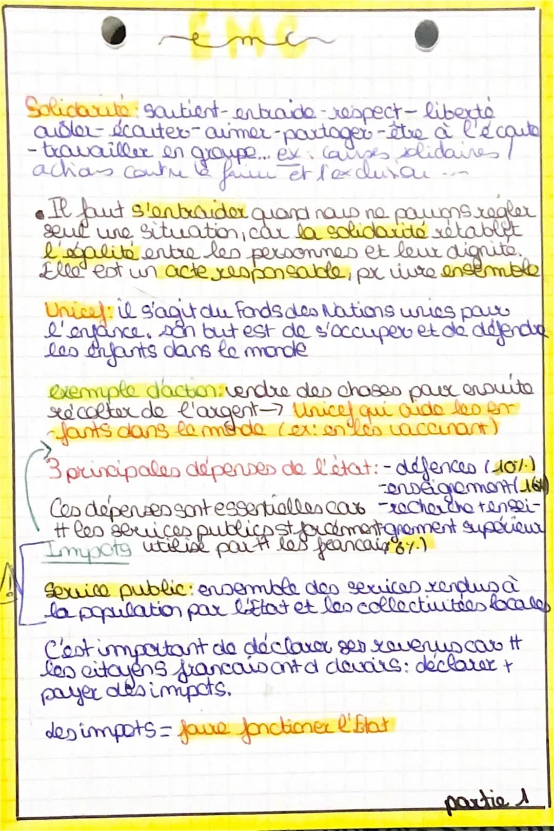 سعد
Solidarite soutient - entraide-respect - liberto
audler- écouter-aimer - partager -être à l'écoute
-travailler en groupe... ex. causes o