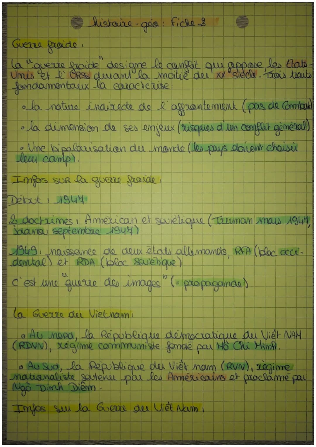 دماه
jeu
depuis 1945.
histoire
Fiche 1
-geo;
puissances dans les relations internationale
Chap 11 Un nouvel équilibre après 1945
I superpuis