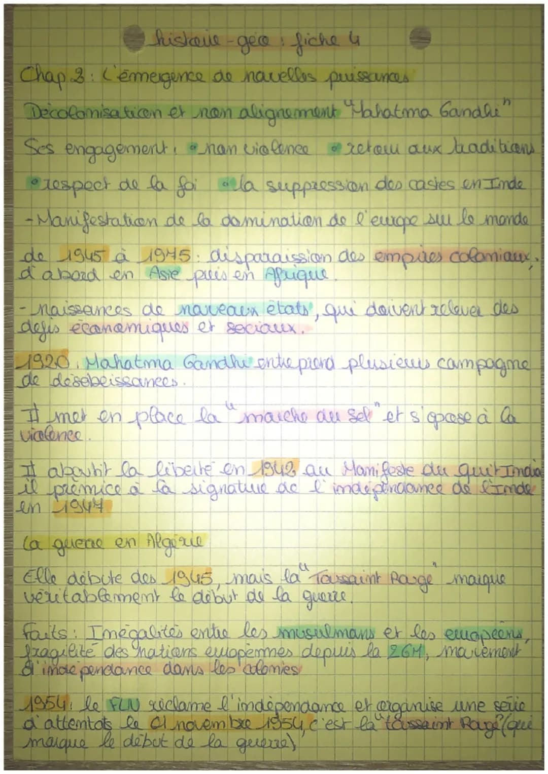 دماه
jeu
depuis 1945.
histoire
Fiche 1
-geo;
puissances dans les relations internationale
Chap 11 Un nouvel équilibre après 1945
I superpuis