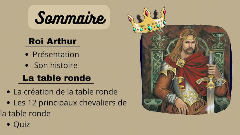 Le roi Arthur et les chevaliers de la table ronde
GAWAIN
LIOVNEL
ETOR
BORT
LANCELOT
PERSEVAL
LE ROY ARTVS
DELIAS
TRISTA Sommaire
Roi Arthur

