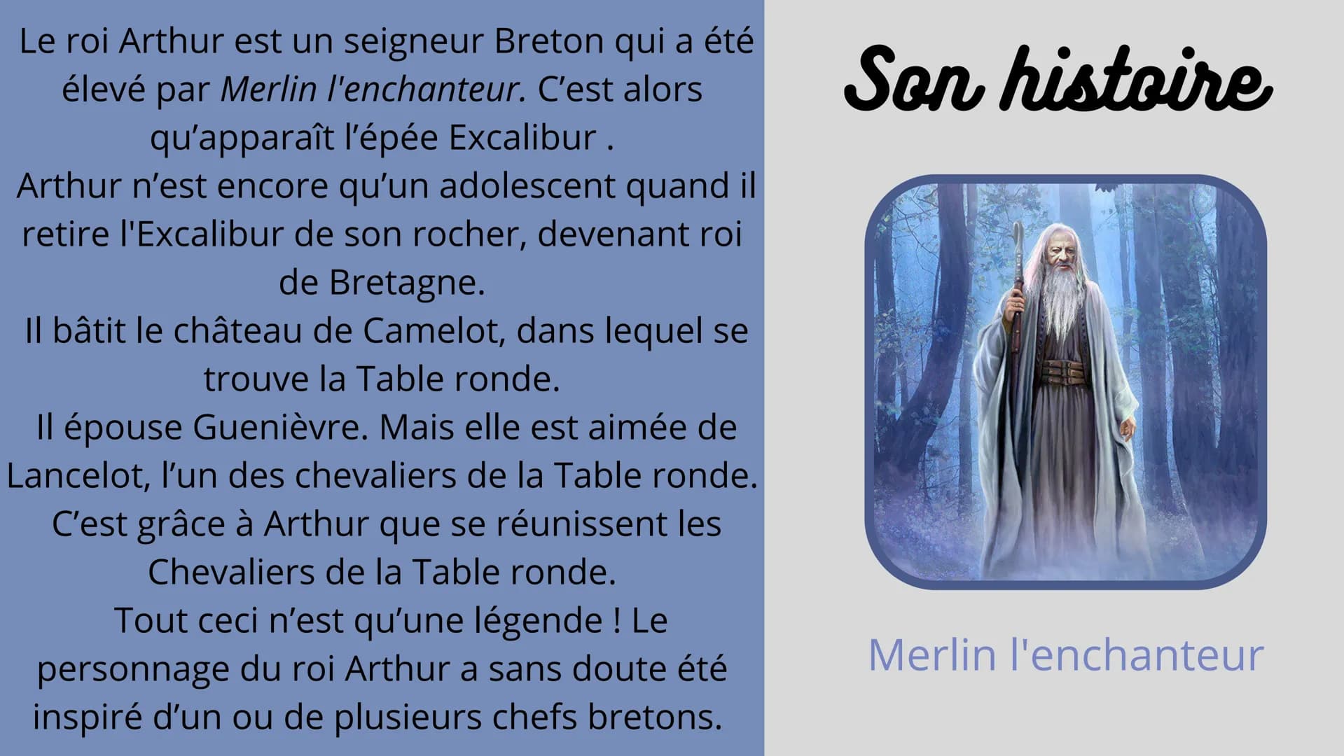 Le roi Arthur et les chevaliers de la table ronde
GAWAIN
LIOVNEL
ETOR
BORT
LANCELOT
PERSEVAL
LE ROY ARTVS
DELIAS
TRISTA Sommaire
Roi Arthur
