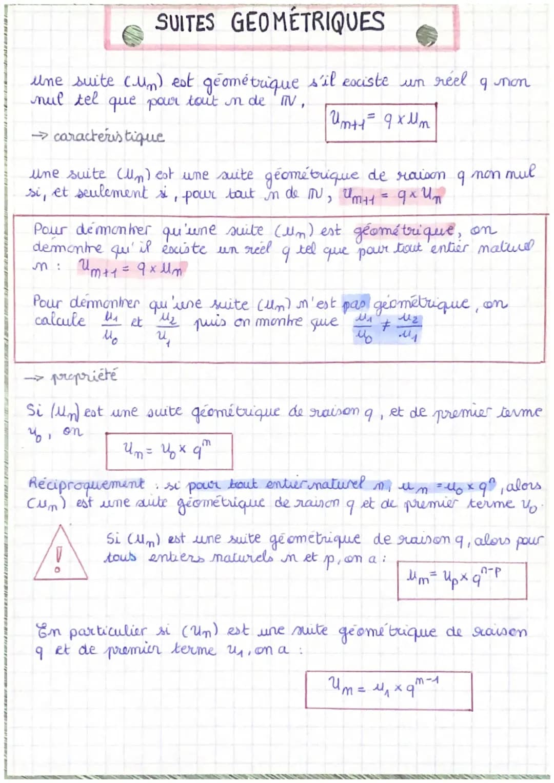 Tout Savoir sur la Suite Géométrique : Démontrer, Variations et Somme des Termes