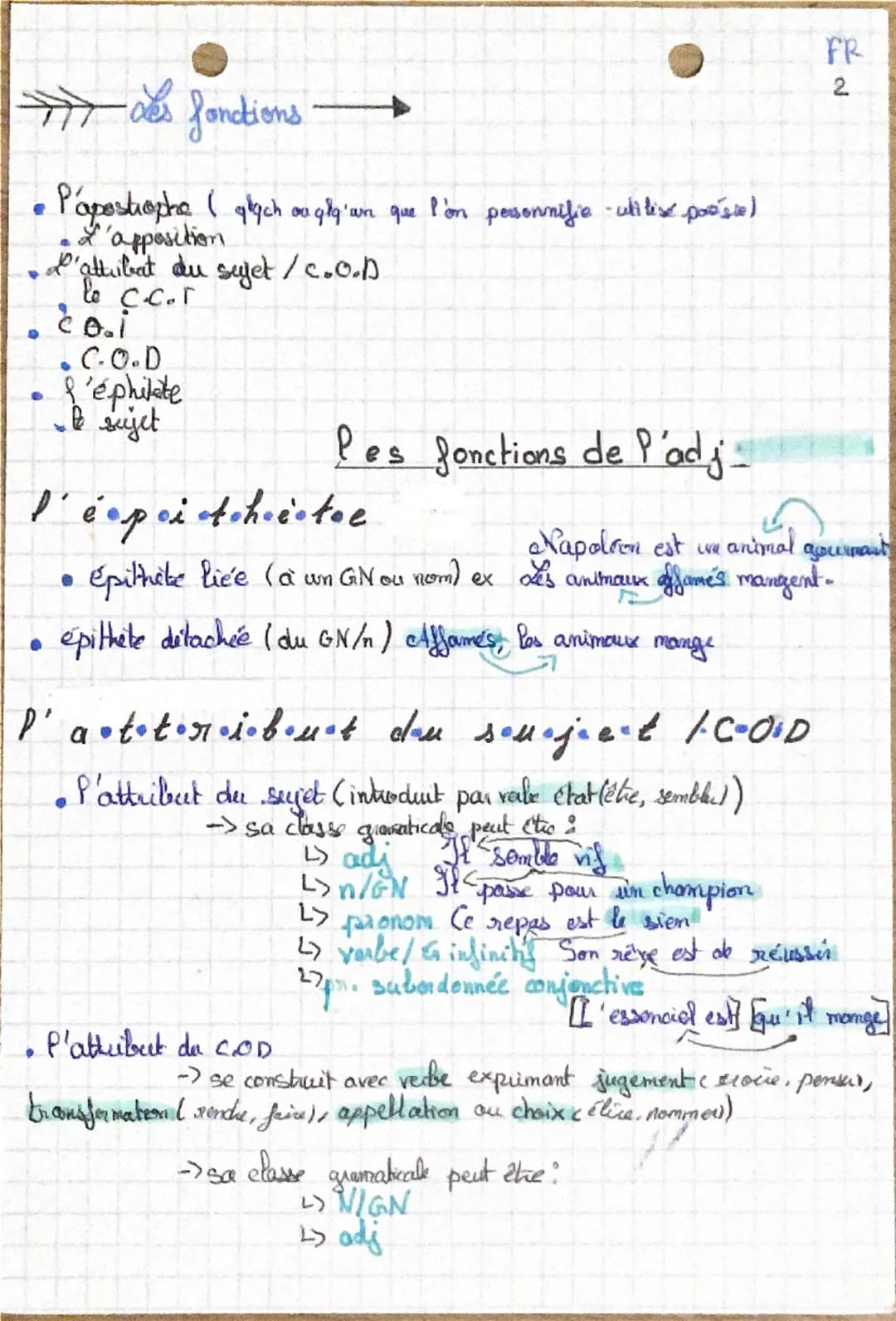 गौ
Les classes gramaticales
2 categories
is les mots variables
4
Lp les mots invenables
Pes mots variable
La classe gramaticales
d'un mot me