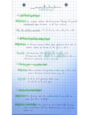 Know Arithmétique 3ème thumbnail