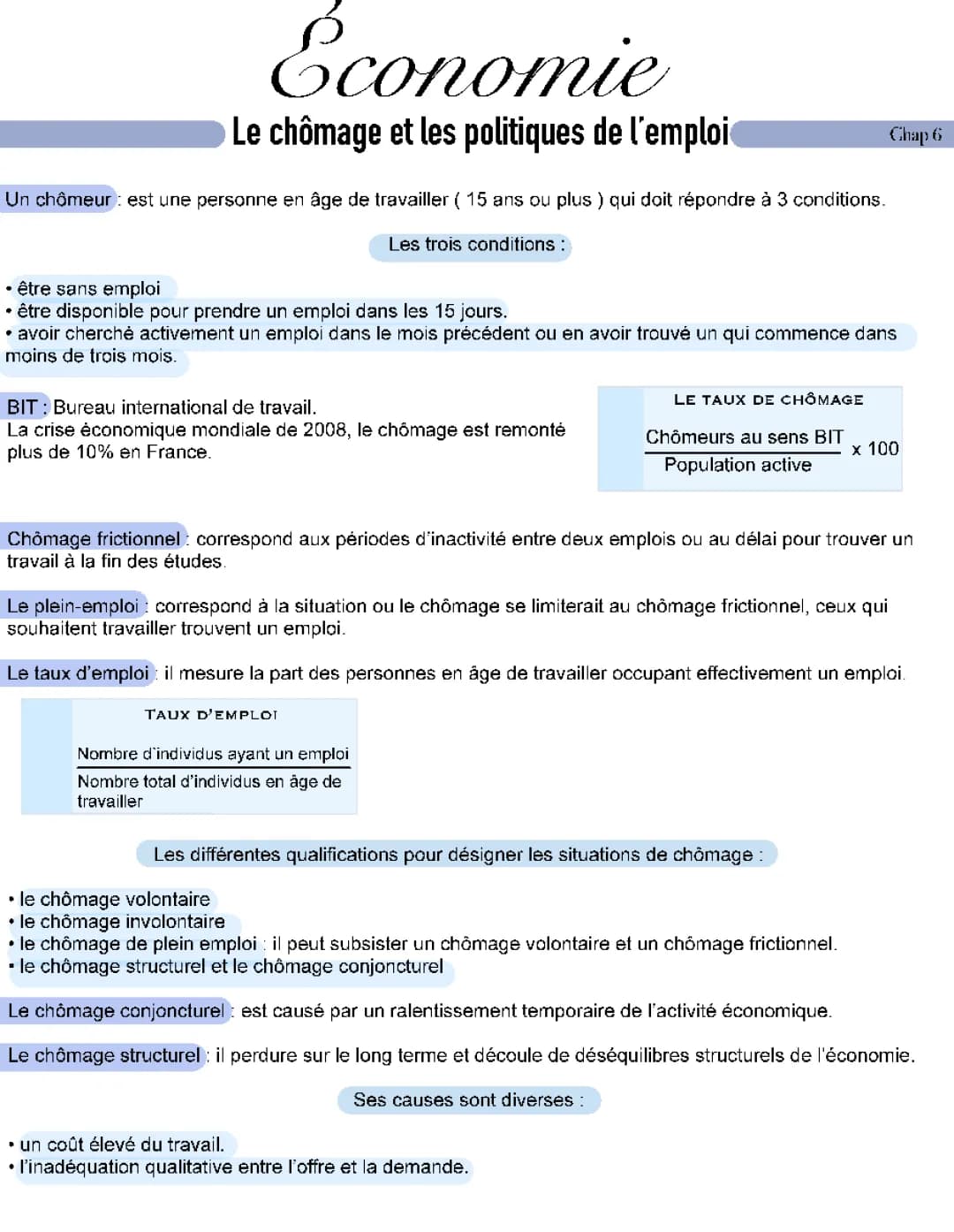 Les politiques de l'emploi : cours, exemple, définition