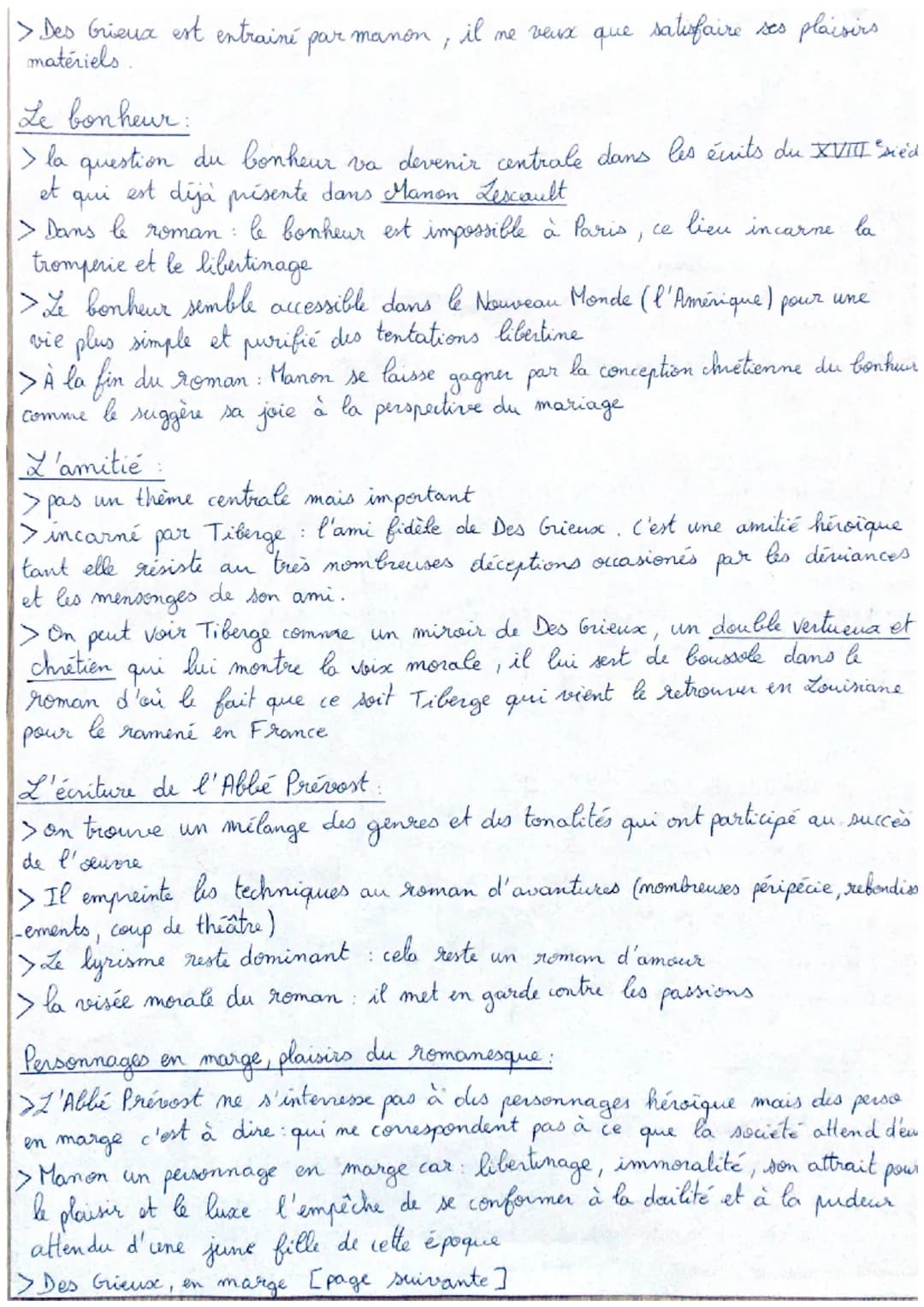 Manon Lescault - L'Abbé Prévost
Parcours associé personnage en marge, plaisirs du roman
nanesque
:
L'oeuvre :
>Titre : Histoire du chevalier
