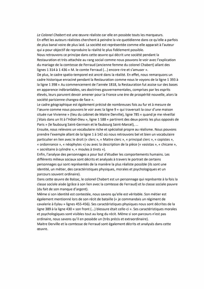 Bilan de lecture sur Le Colonel Chabert de Balzac
Introduction
La Comédie Humaine est composée de 12 tomes (plus de quatre-vingt-dix ouvrage