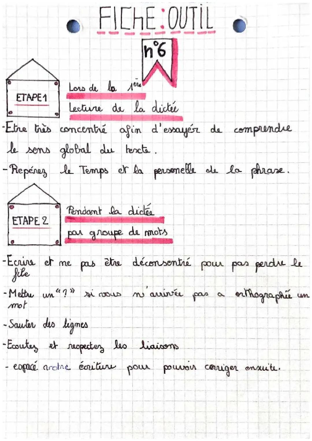 Comment réussir ta dictée : conseils et étapes faciles!