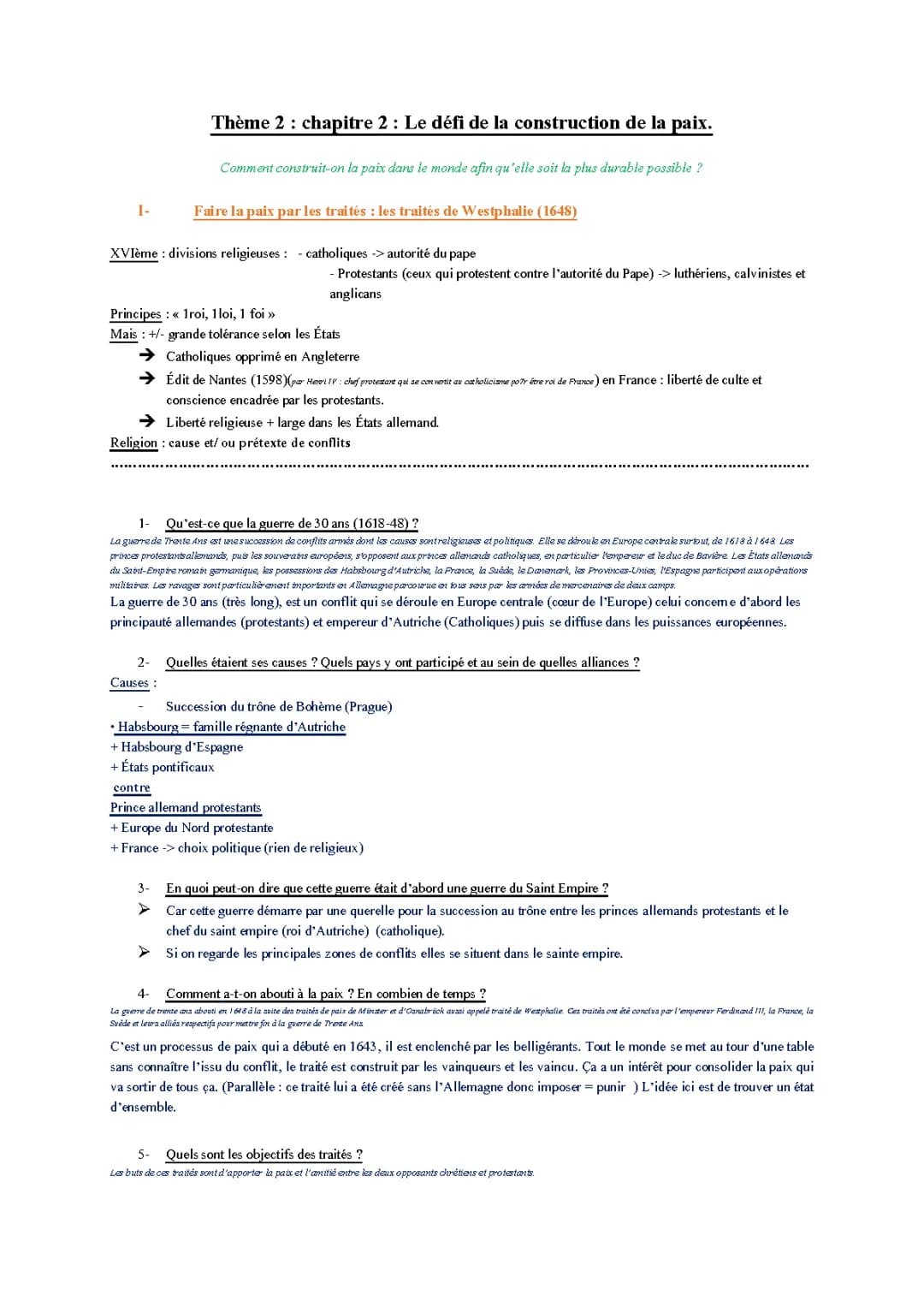 thème 2 chapitre 2 hggsp 
