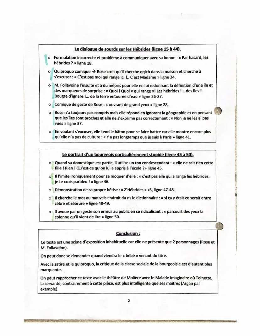Lecture linéaire 12
Présentation:
o Georges Feydeau est un auteur
du fin XIXe s-XXe s.
FRANCAIS
o Jeune, il néglige ses études
pour le théât