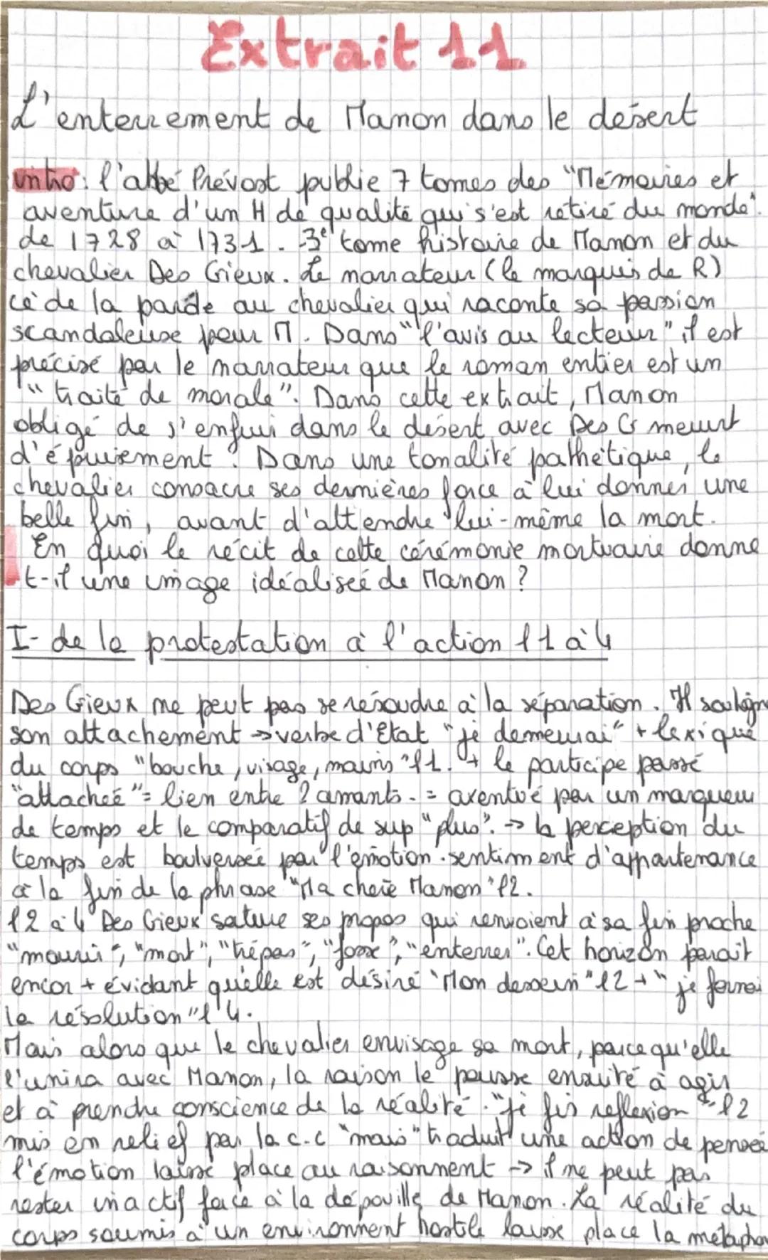 # Extrait 11

L'enterrement de Mamon dans le desert

intro: l'abbé Prévost publie 7 tomes des "Mémovies et
aventure d'un H de qualité qui's'