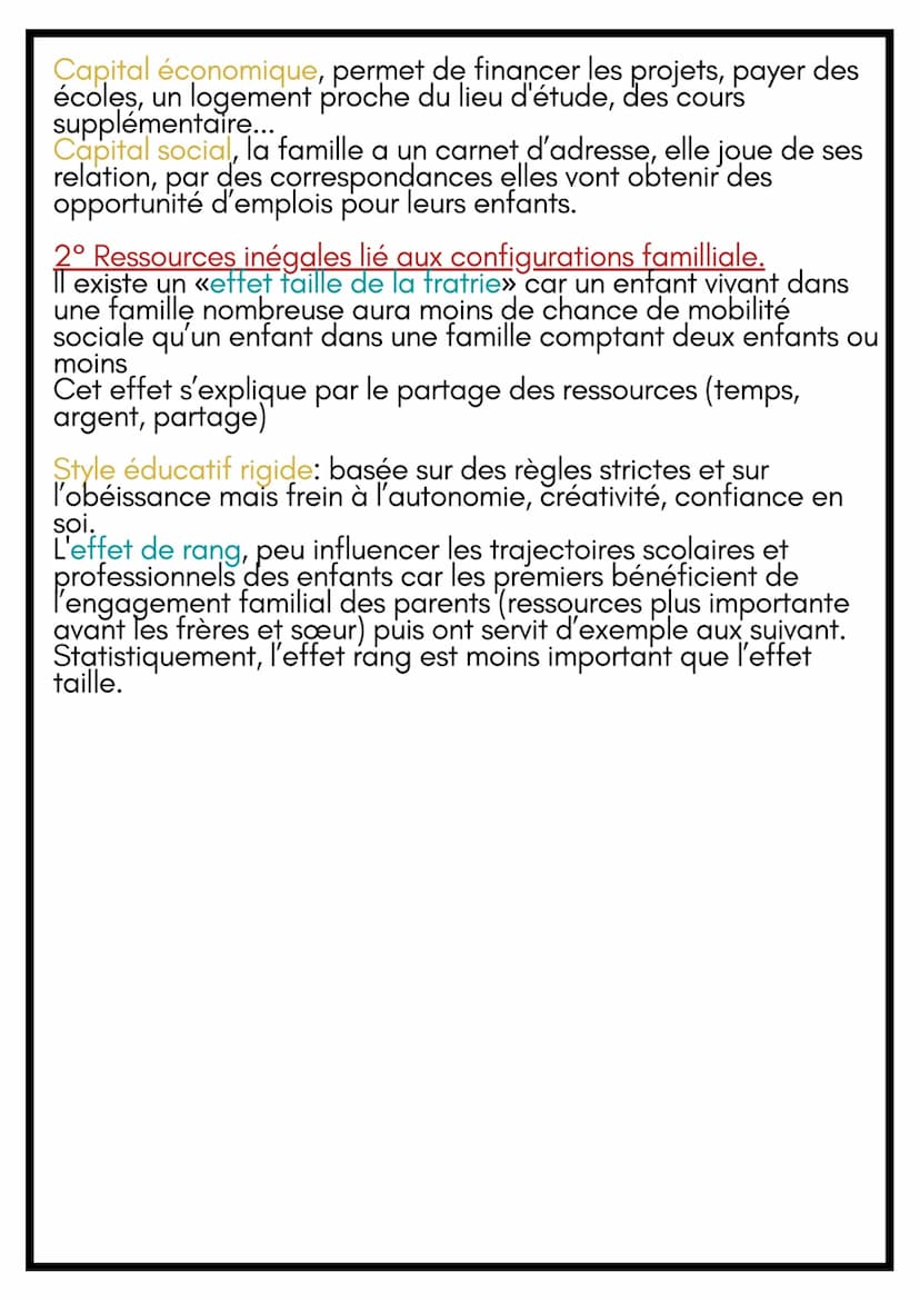 Canvan
SES
5
8- & S5: Caractéristiques
contemporaines et facteurs de la
mobilité sociale.
1) Définir et mesurer la mobilité sociale
A) Les d