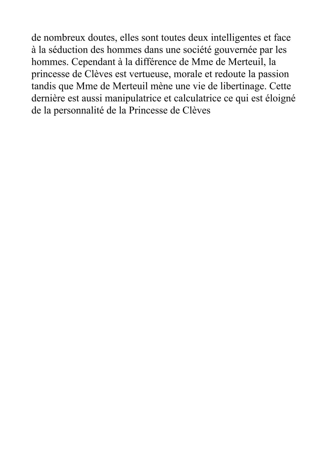 FRANÇAIS
Marie ADAM 101
Lire le texte extrait des Liaisons dangereuses de Pierre
Choderlos de Laclos (en pièce jointe) et répondre aux quest