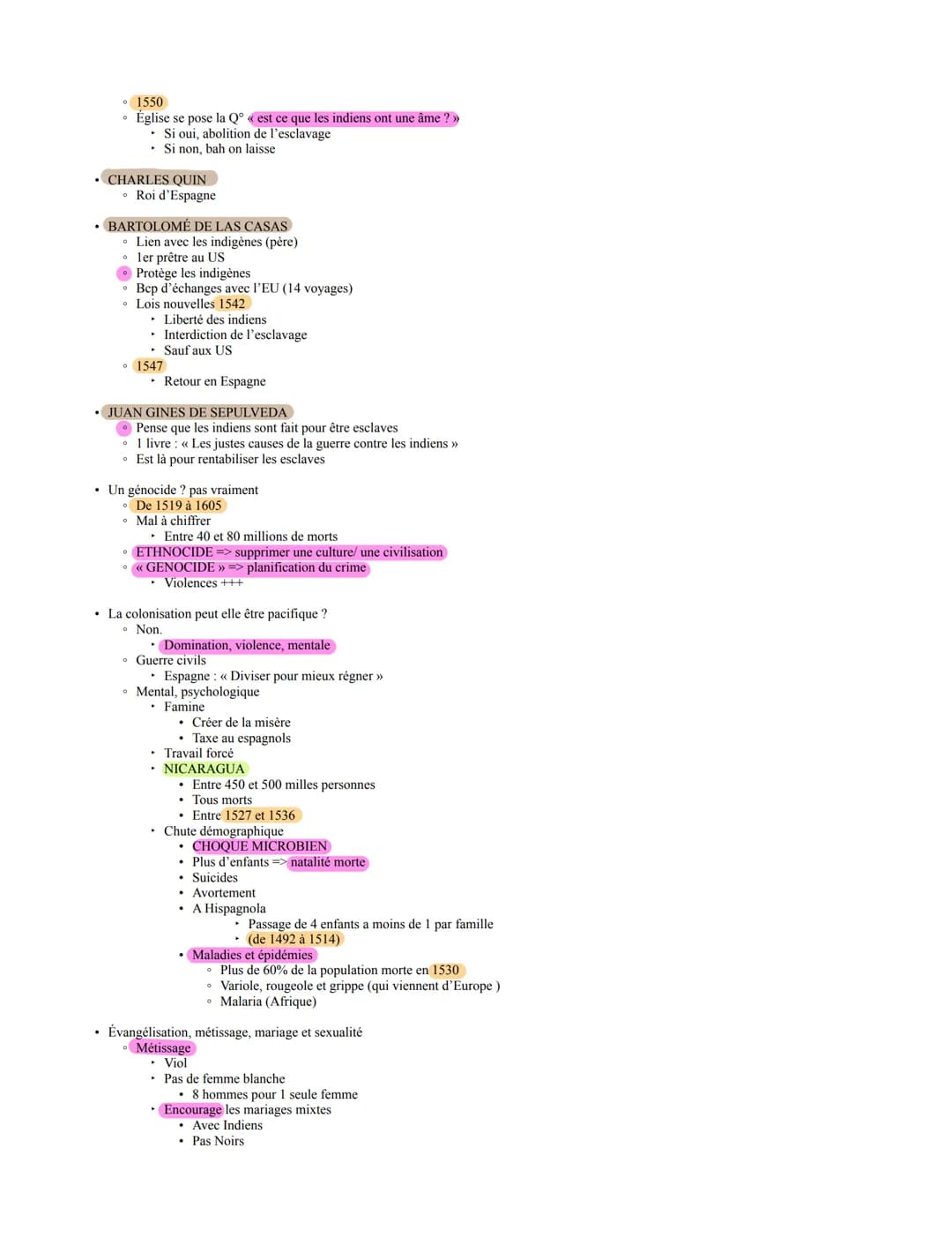 FICHE DE REVISION D'HISTOIRE
XVIe siècle siècle d'or de l'Espagne
1492
.-C.Colomb (nouveau monde)
• Decouverte des Caraïbes
• Franchissement