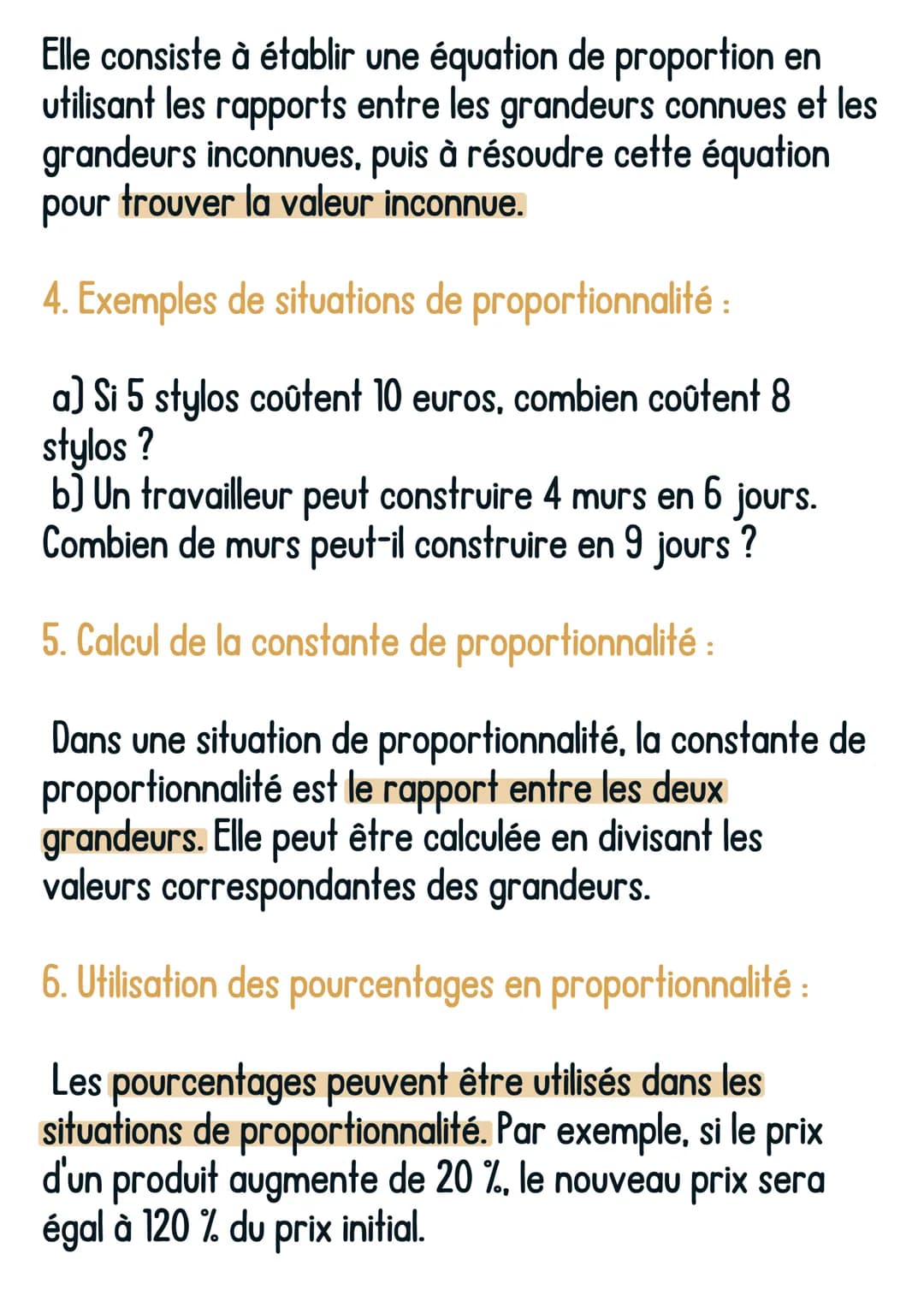 @avoirsonbrevet
Maths
Les situations de proportionnalité
1. Définition de la proportionnalité :
La proportionnalité est une relation mathéma