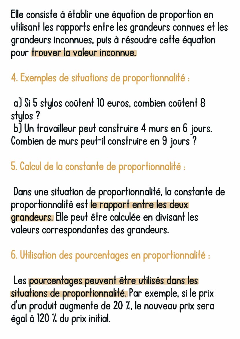@avoirsonbrevet
Maths
Les situations de proportionnalité
1. Définition de la proportionnalité :
La proportionnalité est une relation mathéma