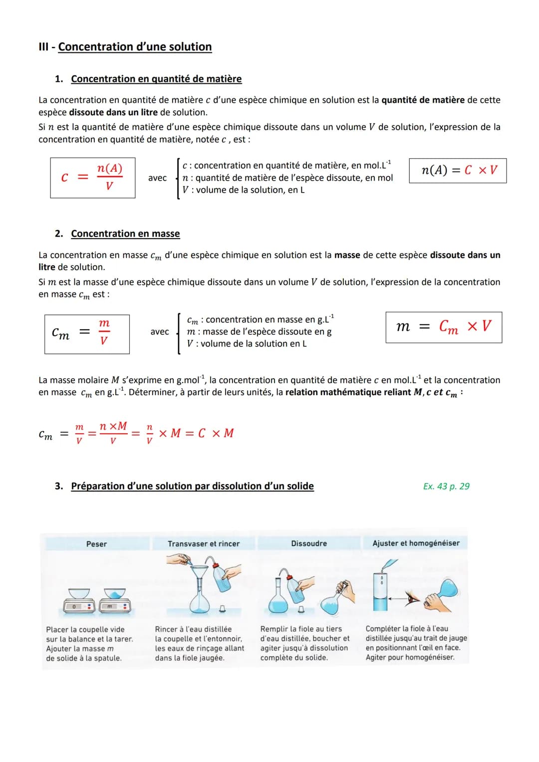 |-
Chapitre 1: Chimie
Thème : Constitution et transformation de la matière
OUTILS DE DESCRIPTION D'UN SYSTÈME CHIMIQUE COMPLET
De la masse a