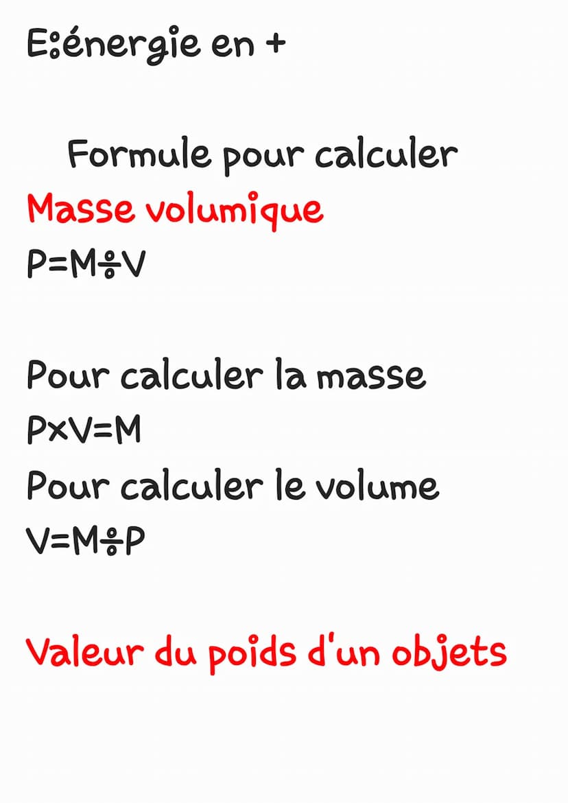 Definitions:Les formules de
physique sont des
expressions qui montrent
les relations entre
la matière, l'énergie, le
mouvement, et les force
