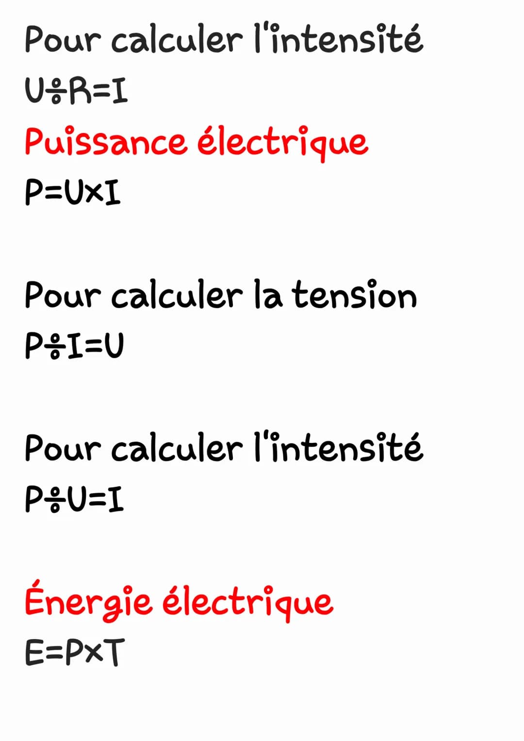 Definitions:Les formules de
physique sont des
expressions qui montrent
les relations entre
la matière, l'énergie, le
mouvement, et les force